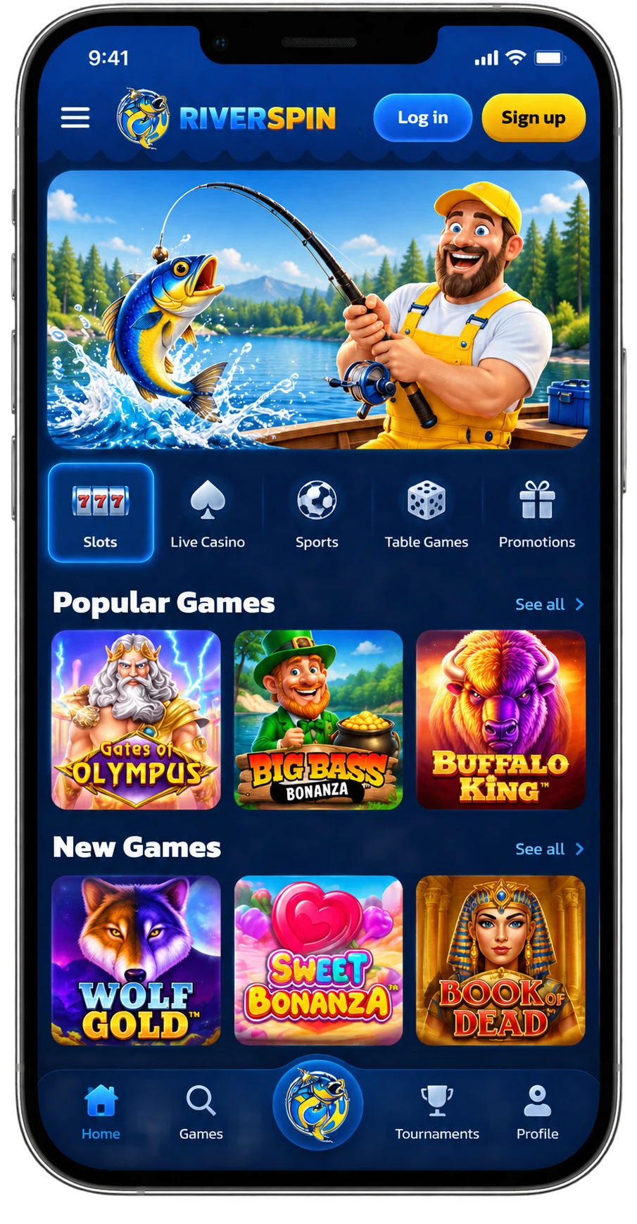 App de Riverspin Casino